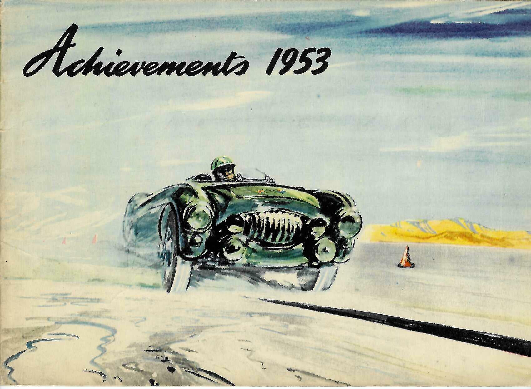 Achievements 1953 — C.C. Wakefield & Co. Ltd. (Castrol, 1953, First Edition)