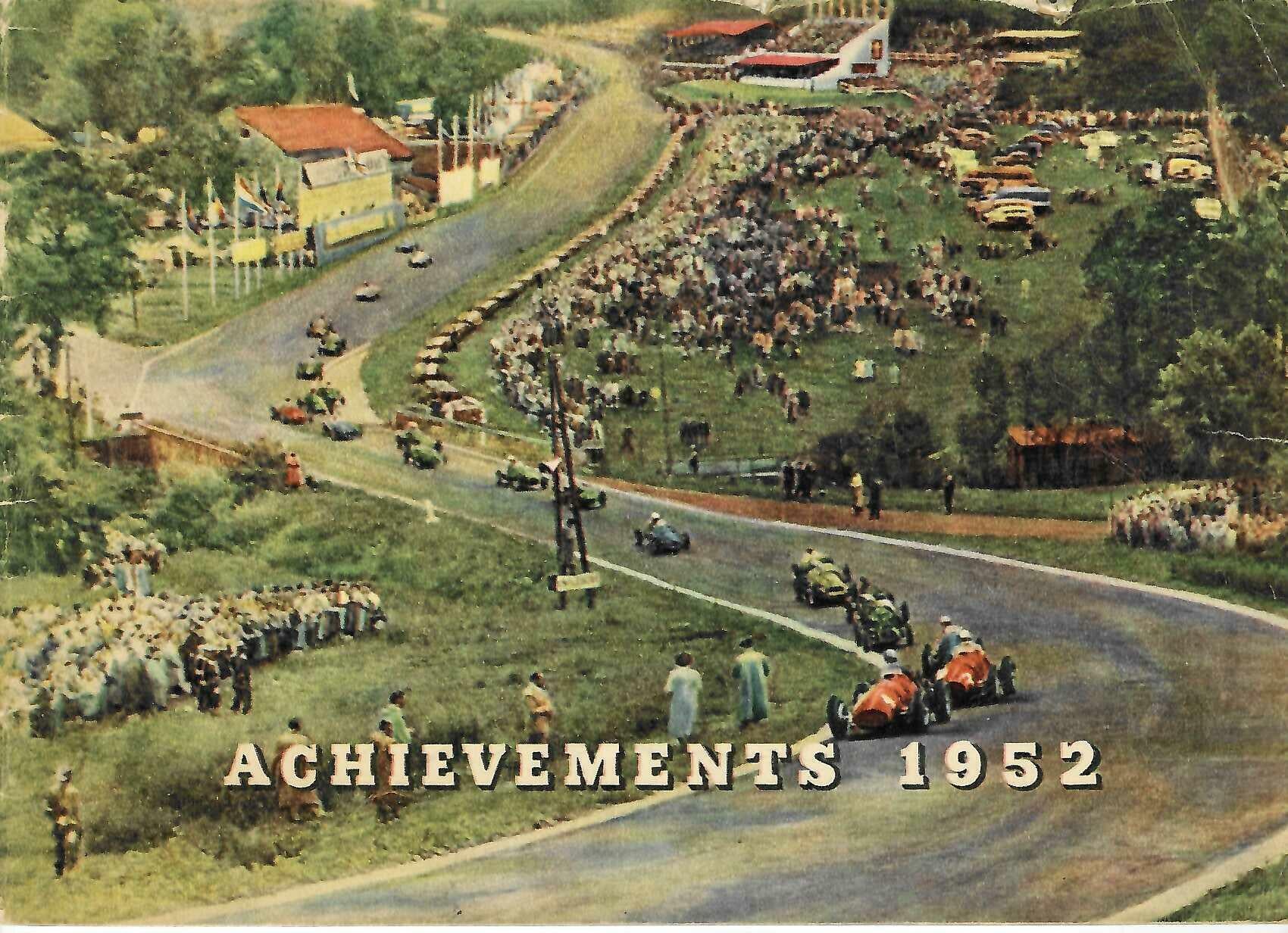 Castrol Achievements 1952 — C.C. Wakefield & Co. Ltd. (1952, First Edition)