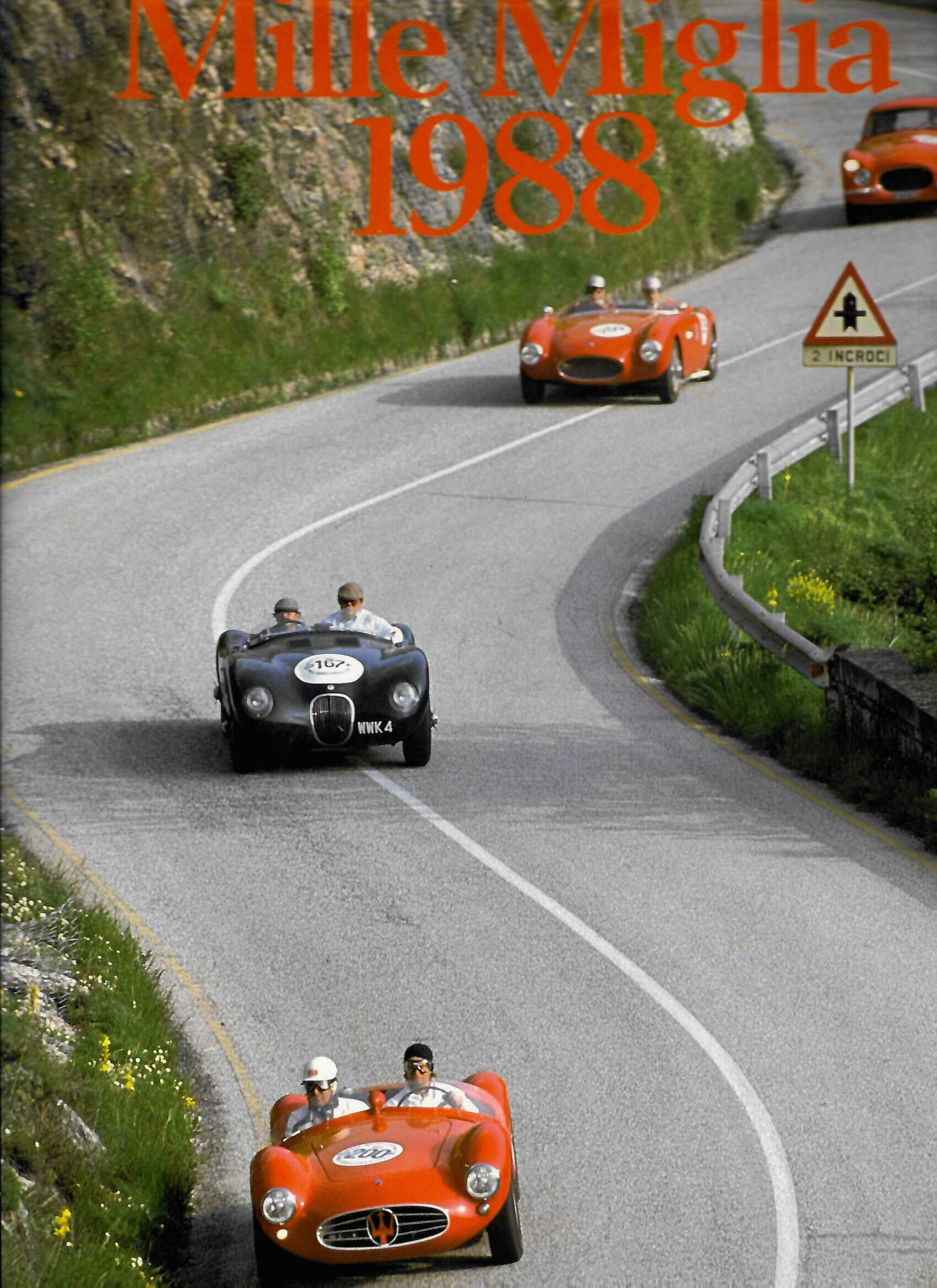 Mille Miglia 1988 — Official Bilingual Yearbook (La Mille Miglia Editrice)