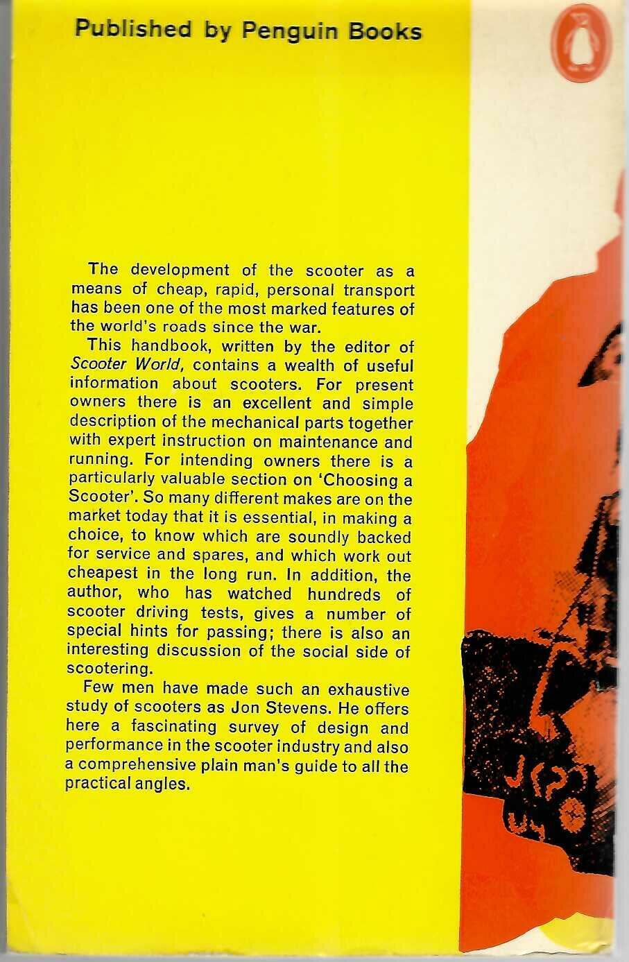 Scootering: A Penguin Handbook — Jon Stevens (Penguin Books, 1962)