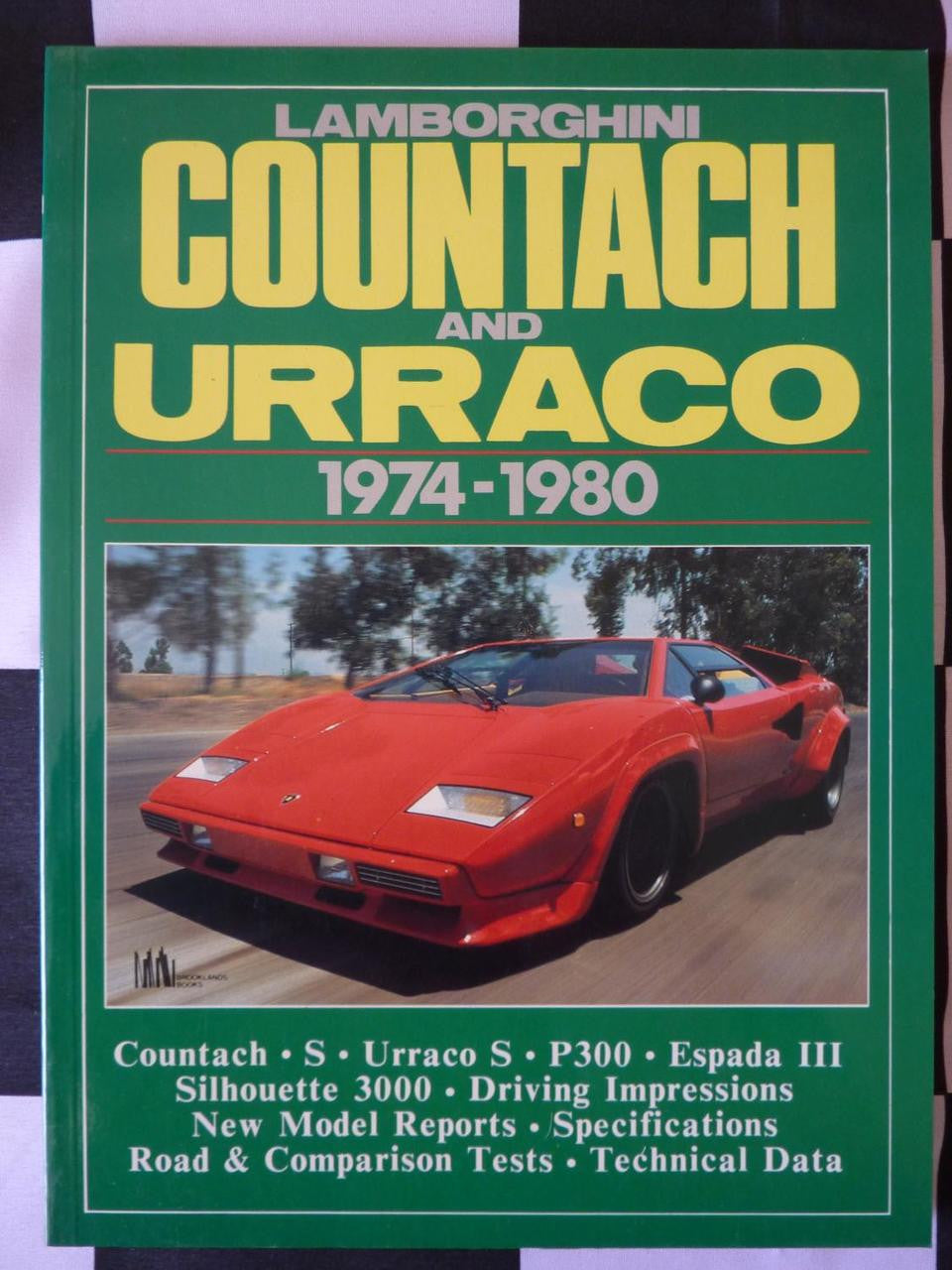 Lamborghini Countach and Urraco 1974-1980 Road Tests (9780948207389)