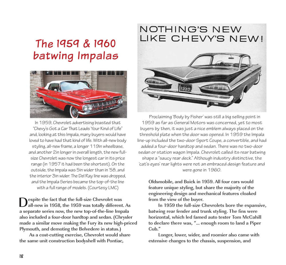 Chevrolet Impala 1958 - 1970 - The American Dream (9781787113107)