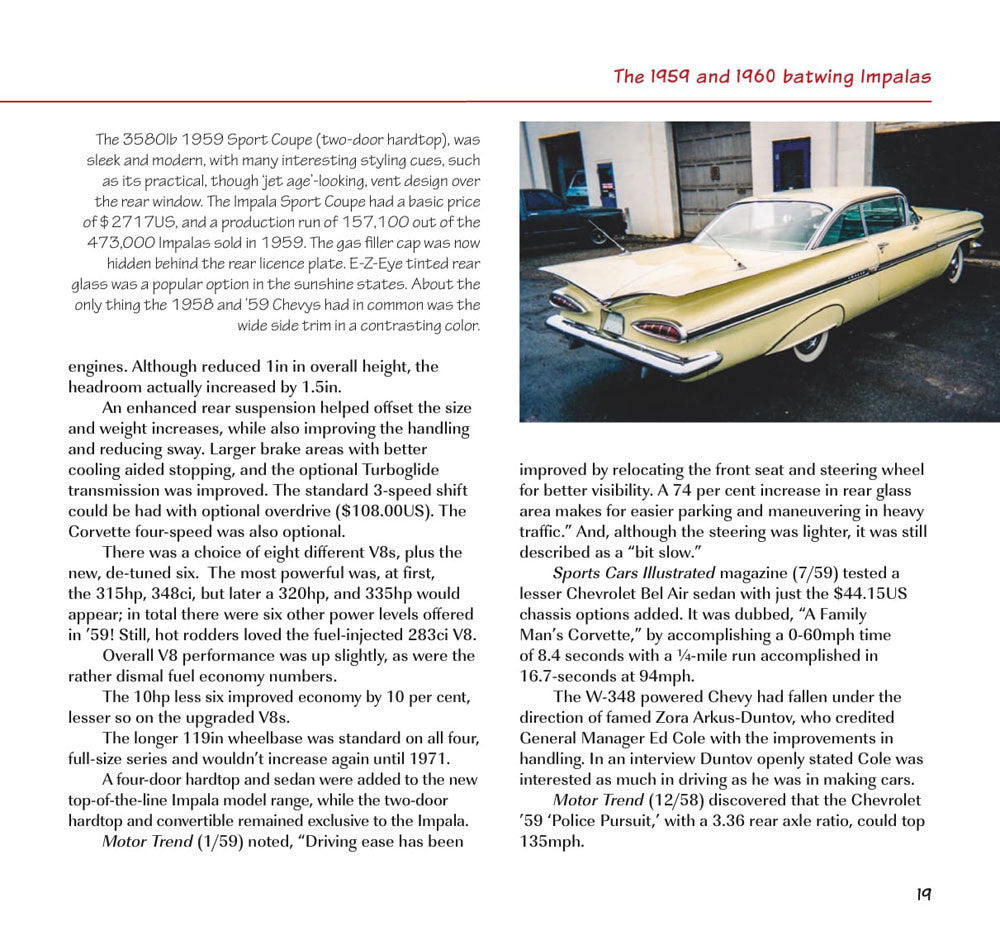 Chevrolet Impala 1958 - 1970 - The American Dream (9781787113107)