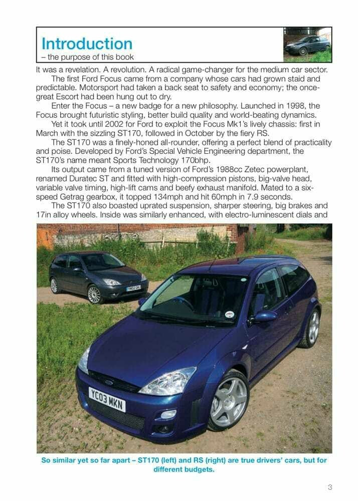 Ford Focus Mk1 RS & ST170 First Generation 2002 - 2005 - The Essential Buyer's Guide (9781787114357)