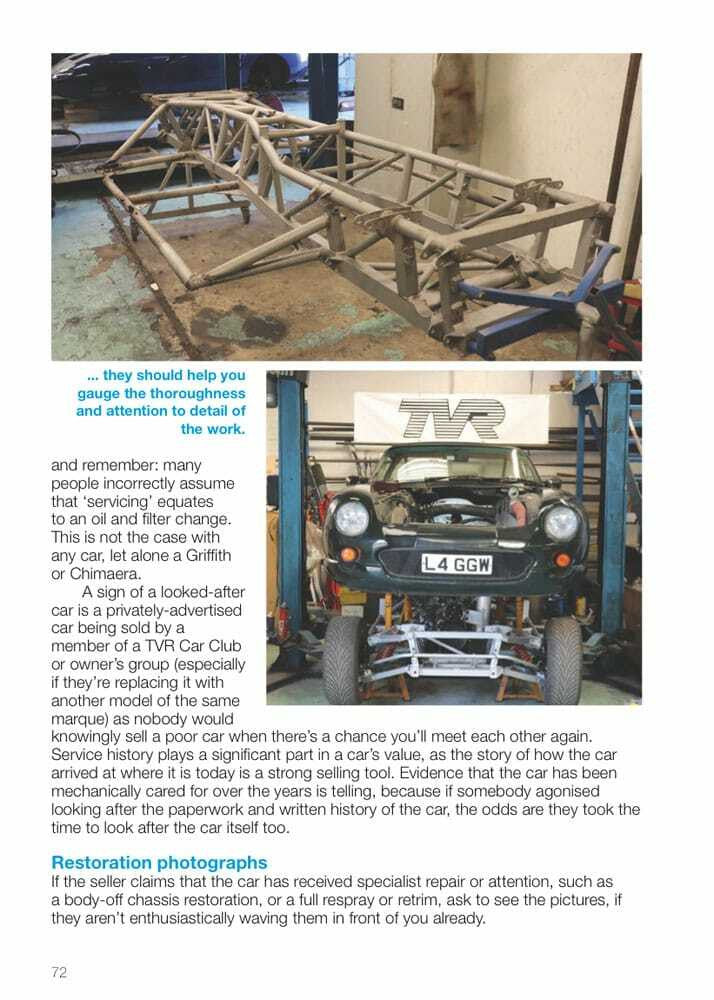 TVR Chimaera and Griffith All Models 21992 - 2003 - The Essential Buyer's Guide (Richard Kitchen) (9781787115187)