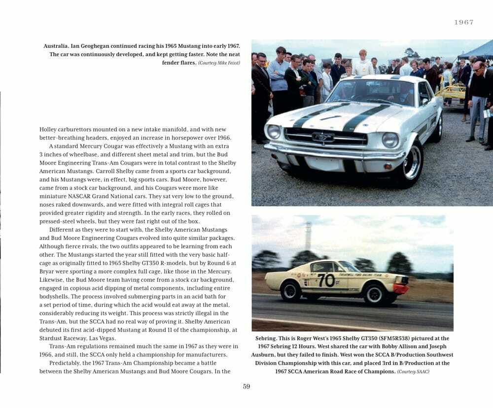 Racing Mustangs - An International Photographic History 1964-1986 (Steve Holmes)