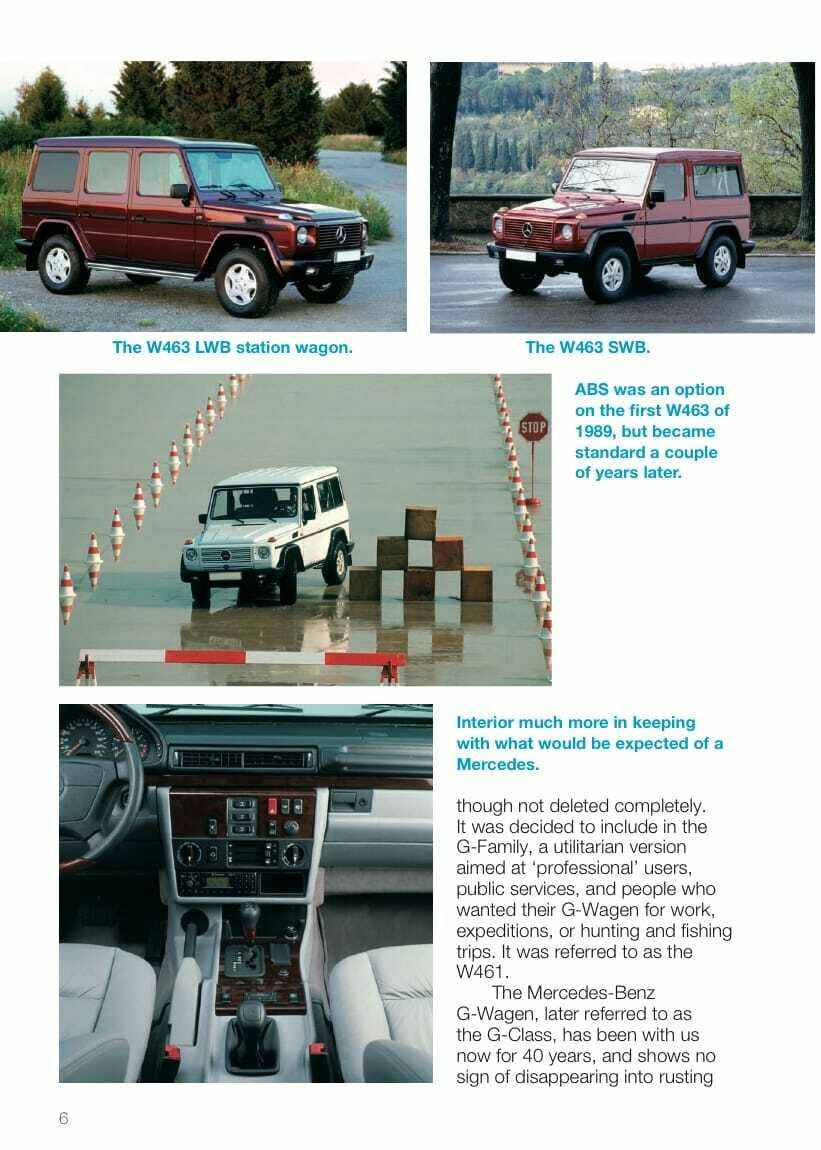 Mercedes-Benz G-Wagen - All models incl. AMG specials 1979 - 2006 - The Essential Buyer's Guide (9781787115149)