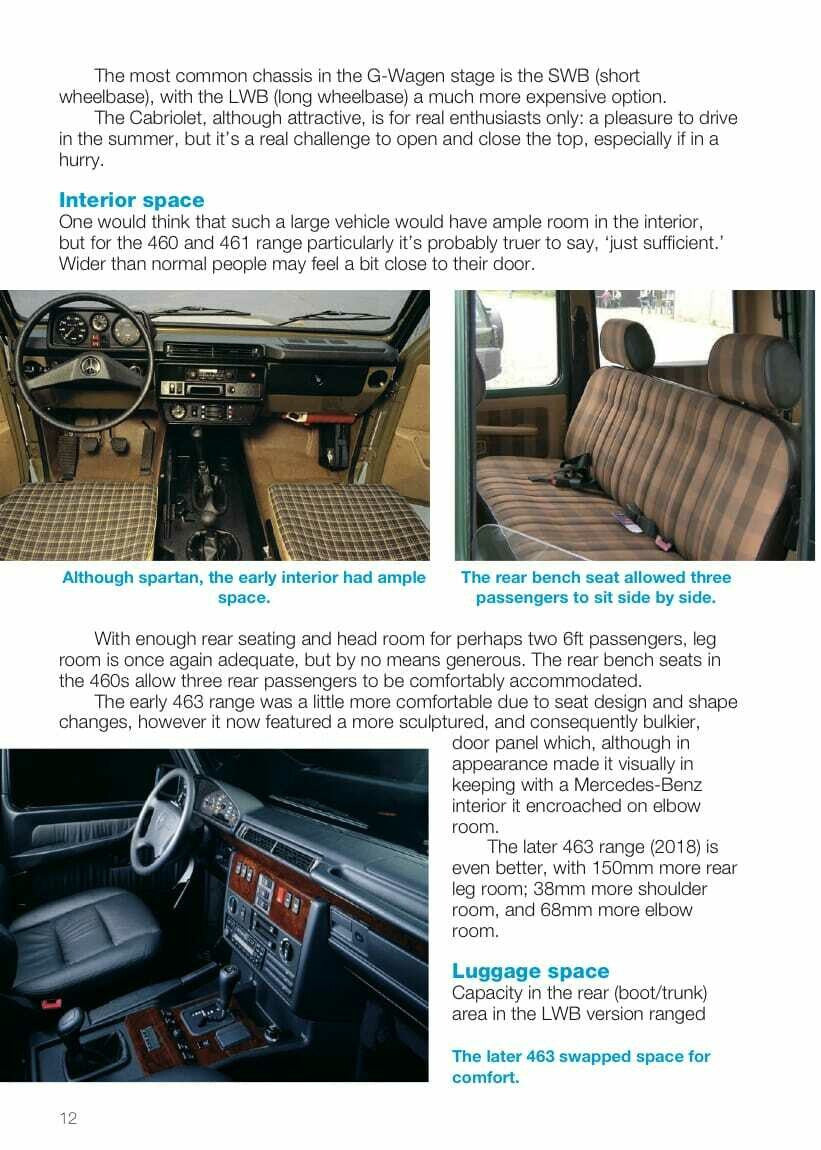 Mercedes-Benz G-Wagen - All models incl. AMG specials 1979 - 2006 - The Essential Buyer's Guide (9781787115149)