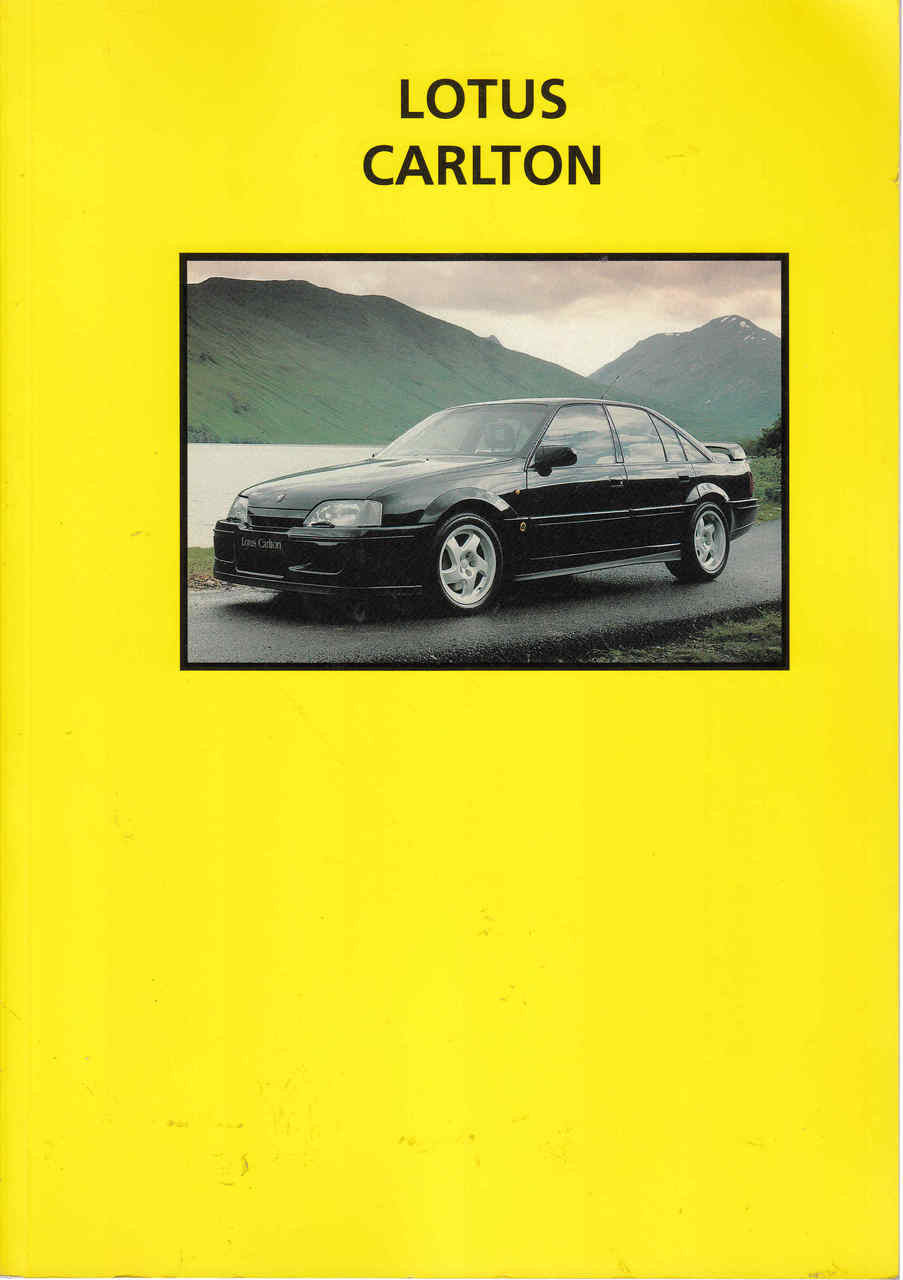 Lotus Carlton Road Tests (Unique Motor Books) (1841555902)