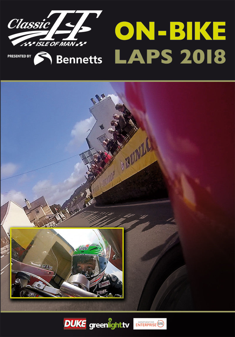 Isle Of Man TT Races 2018 - On-Bike Laps DVD
