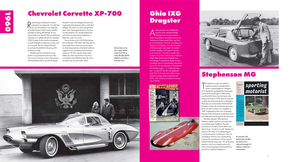 Concept Cars of the 1960's - Yesterday's Future (Richard Heseltine) (9781913089344)