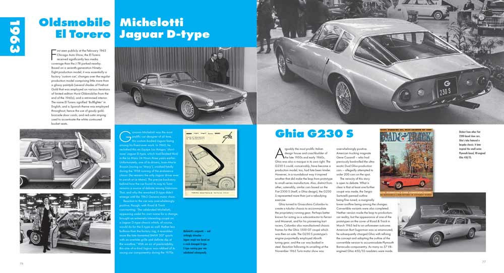 Concept Cars of the 1960's - Yesterday's Future (Richard Heseltine) (9781913089344)