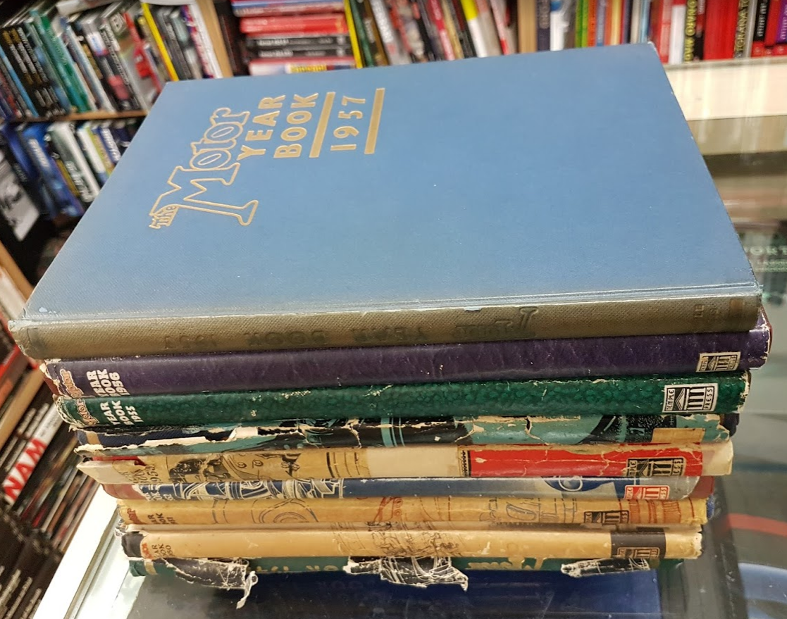 The Motor Year Book 1949 Set (1949 - 1957) Compiled by L Pomeroy & R.L. Walkerley