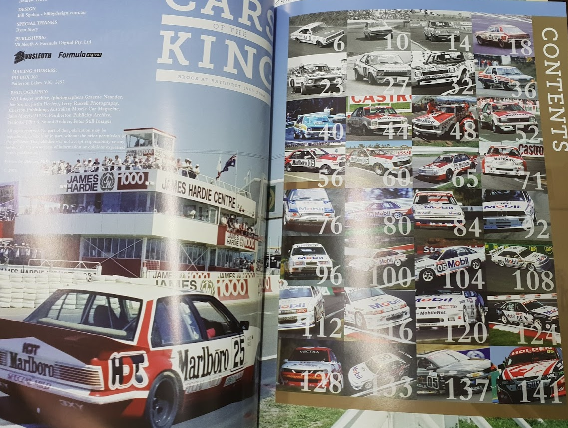 Cars Of The King - Brock at Bathurst 1969 - 2004 The Complete Vehicle History (Special Collectors Edition)