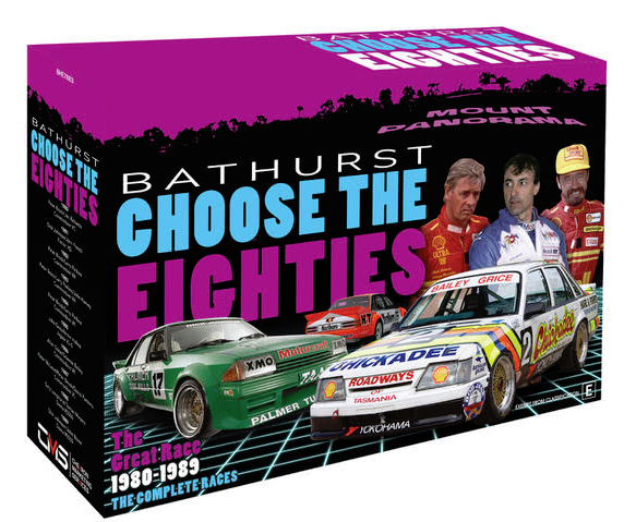 Bathurst Choose The Eighties - The Great Race 1980 - 1989 The Complete Races DVD Set