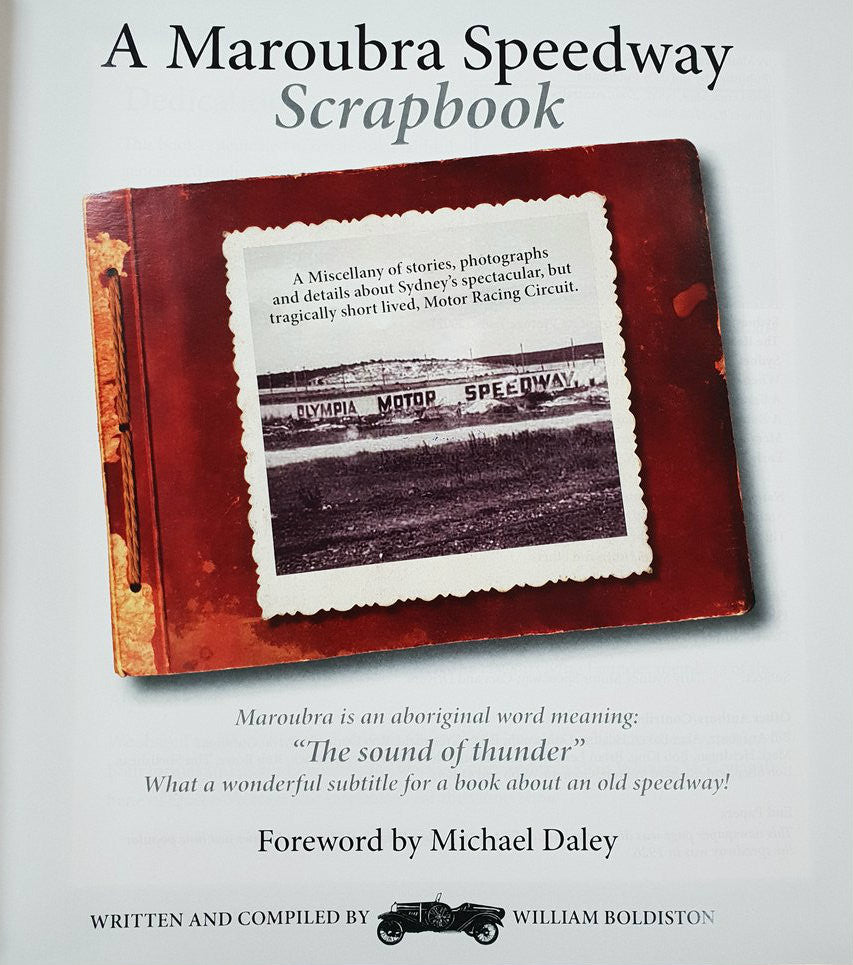A Maroubra Speedway Scrapbook (William Boldiston) (9780975721292)