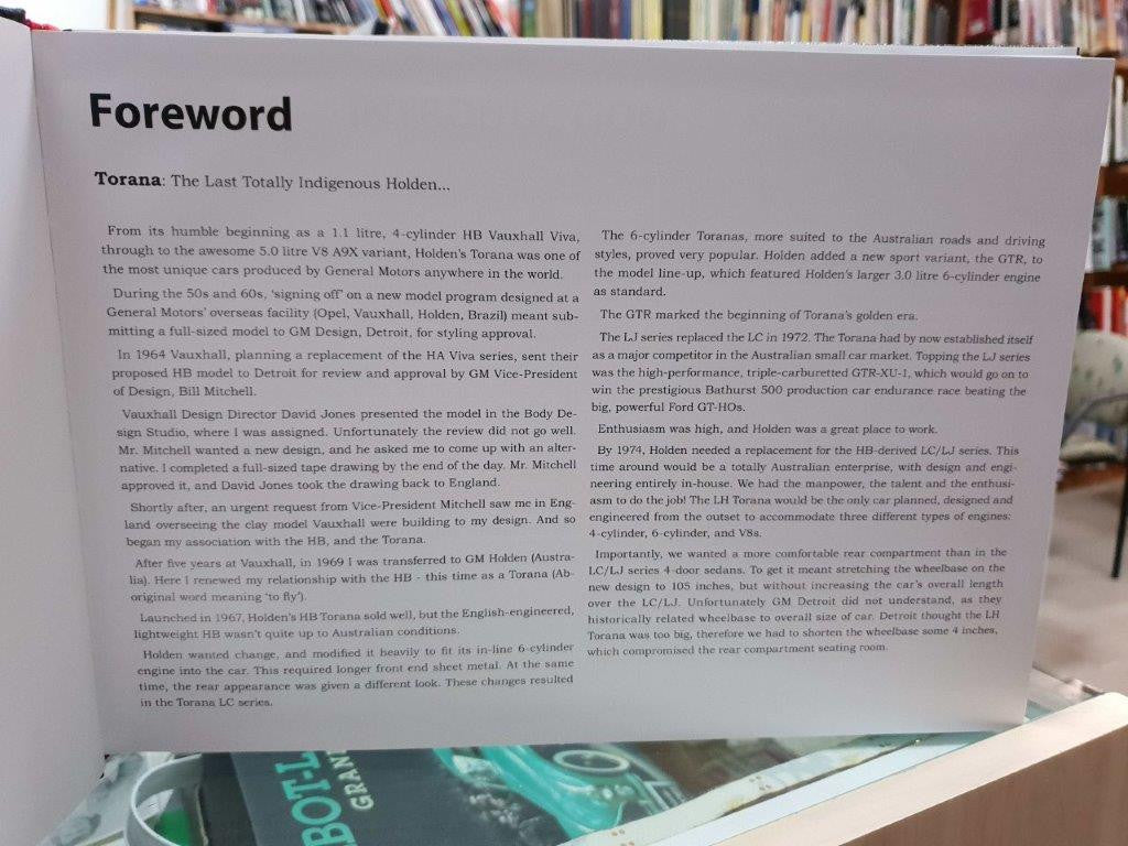 Torana Tough - History of the Holden Torana 1967 - 1980 (Leatherbound Limited Edition)