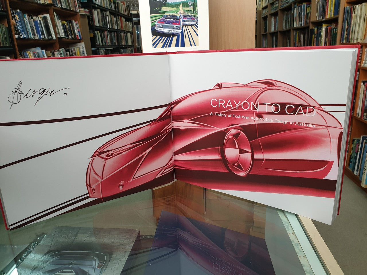 Crayon to CAD - A History of Post-War Automotive Design in Australia (Signed by Paul Beranger) (9780646978383)
