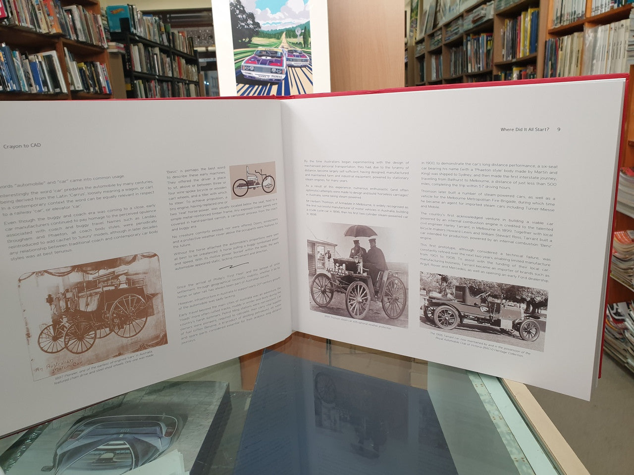 Crayon to CAD - A History of Post-War Automotive Design in Australia (Signed by Paul Beranger) (9780646978383)