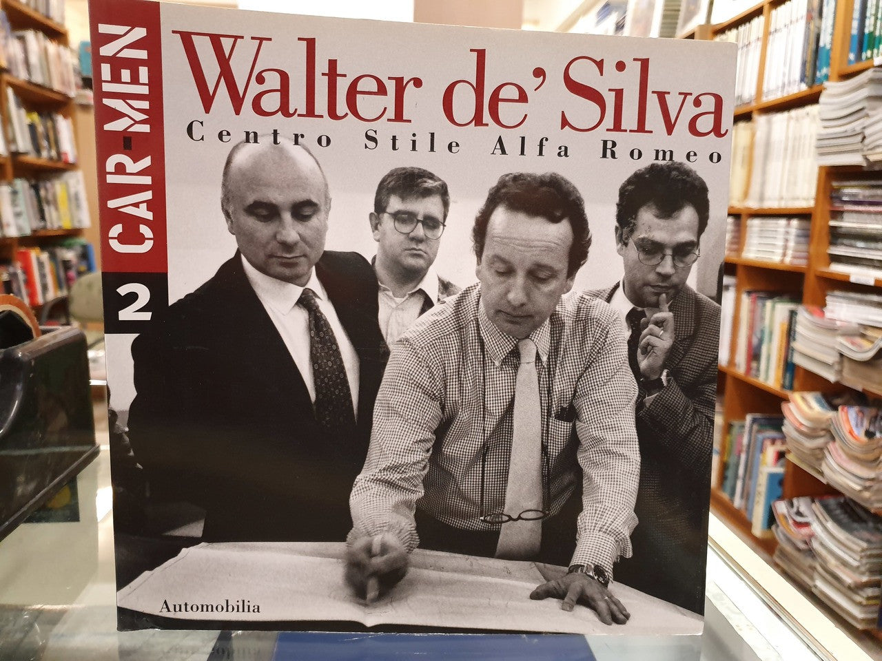 Walter de'Silva-Centro Stile Alfa Romeo Car Men N 2 (Riccardo P.Felicioli, English & Italian Text)