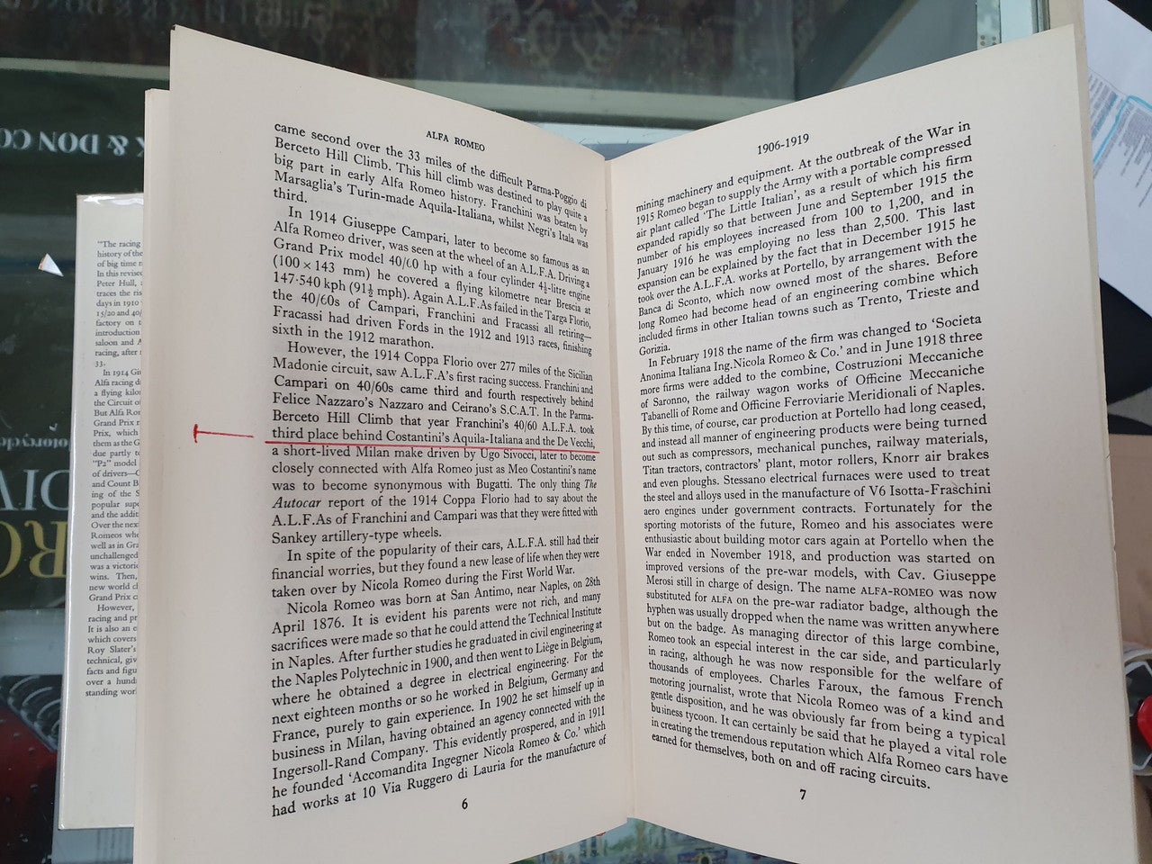 Alfa Romeo - A History by Peter Hull & Roy Slater (Revised Edition 1969)