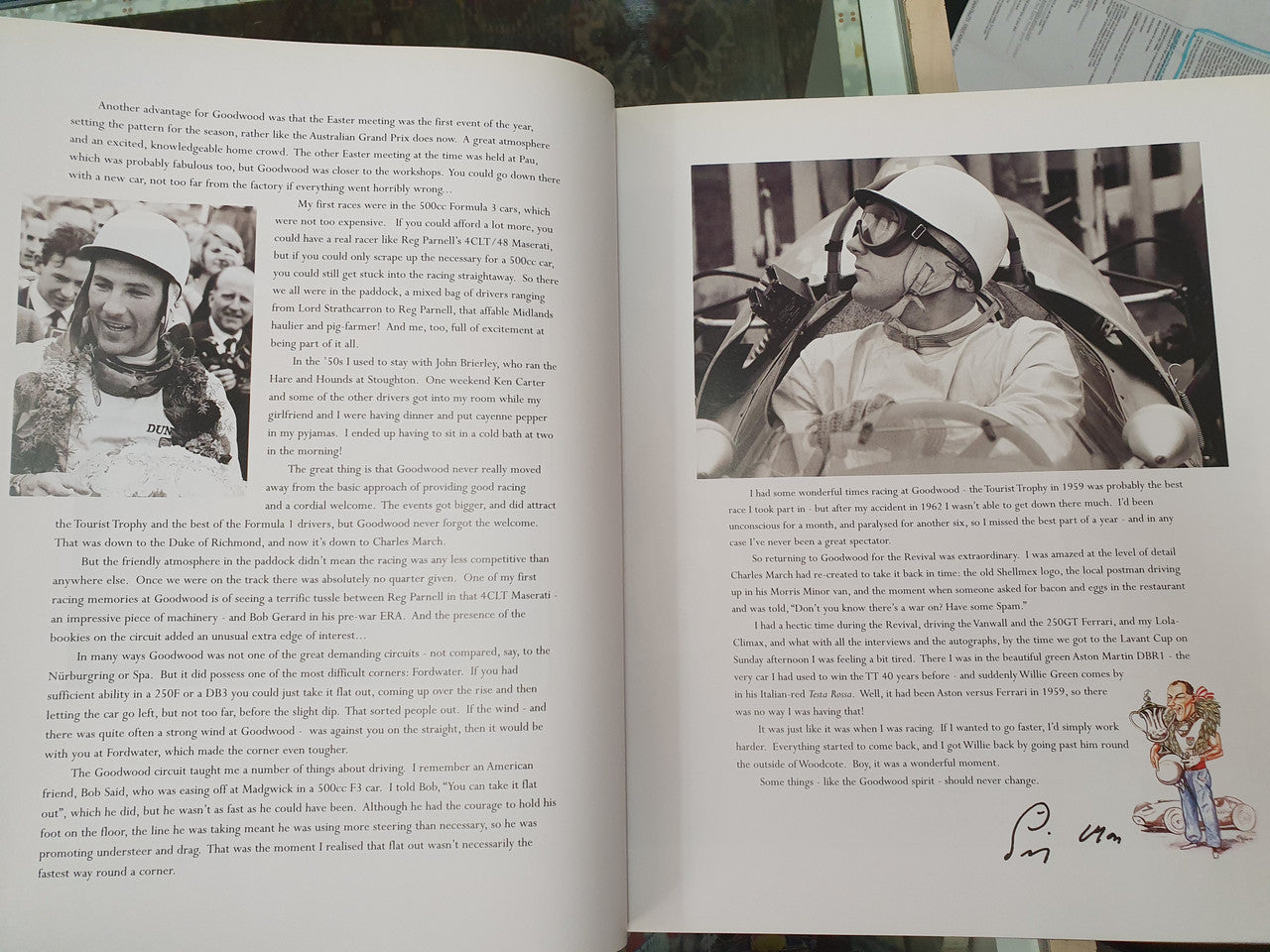 The Glory of Goodwood - The Spiritual Home of British Motor Racing (Hardcover by Mike Lawrence) (9781852278267)