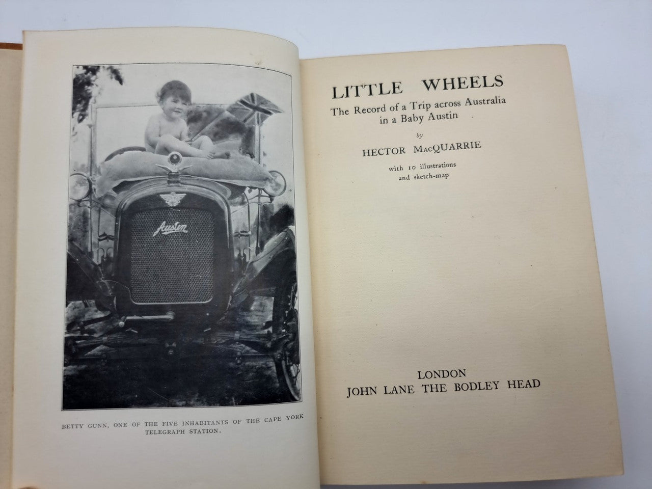 Little Wheels - The Record of a Trip Across Australia in Baby Austin (Hector MacQuarrie, 1935)