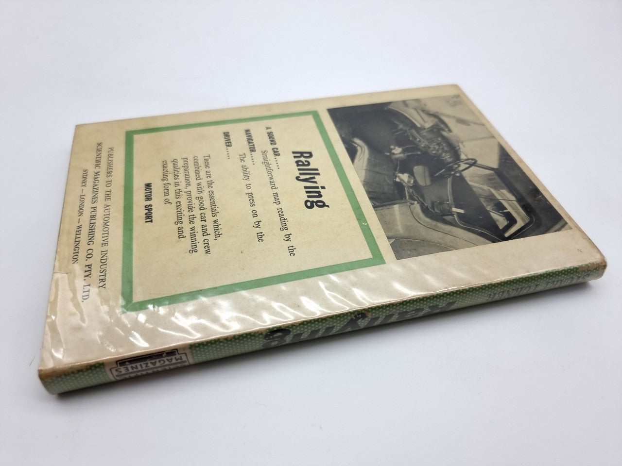 Rallying Preparation Navigation Organisation (Stuart Turner, 1960 1st Edition)
