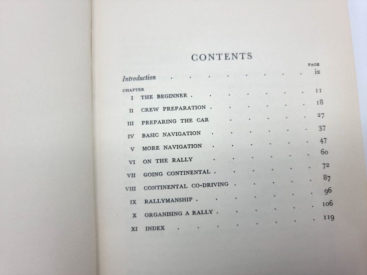 Rallying Preparation Navigation Organisation (Stuart Turner, 1960 1st Edition)