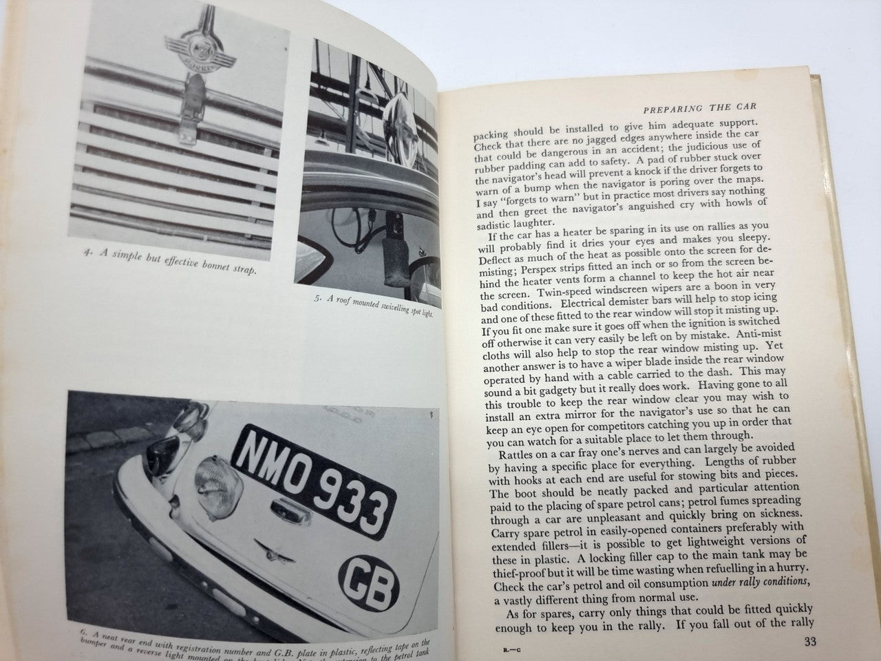 Rallying Preparation Navigation Organisation (Stuart Turner, 1960 1st Edition)