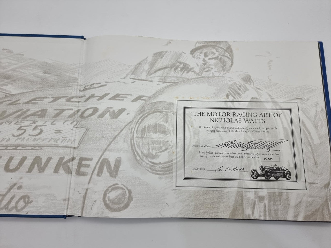 The Motor Racing Art of Nicholas Watts (Signed, 2000)