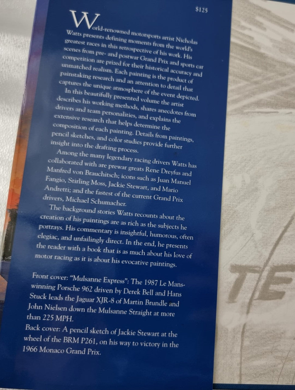 The Motor Racing Art of Nicholas Watts (Signed, 2000)