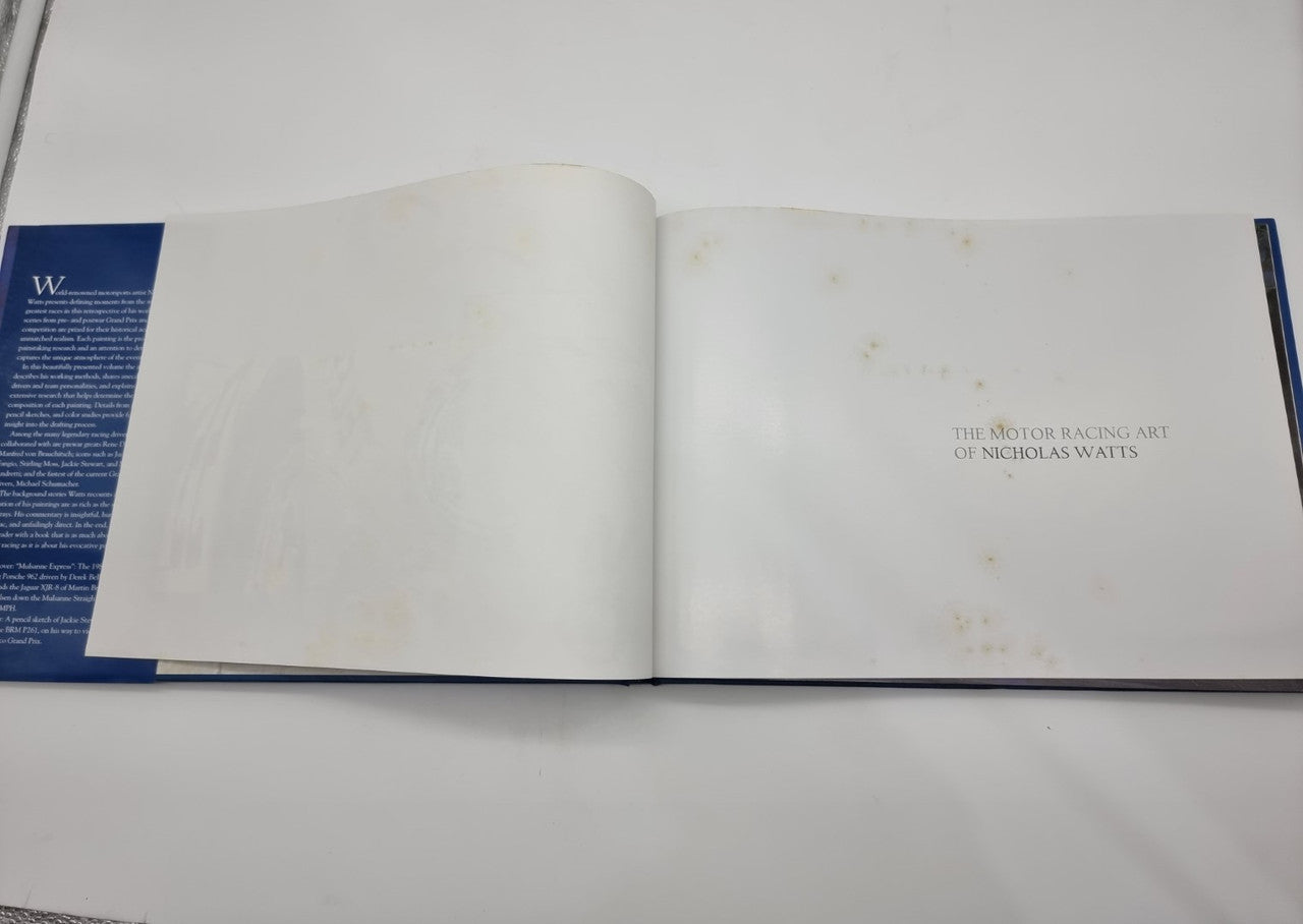 The Motor Racing Art of Nicholas Watts (Signed, 2000)