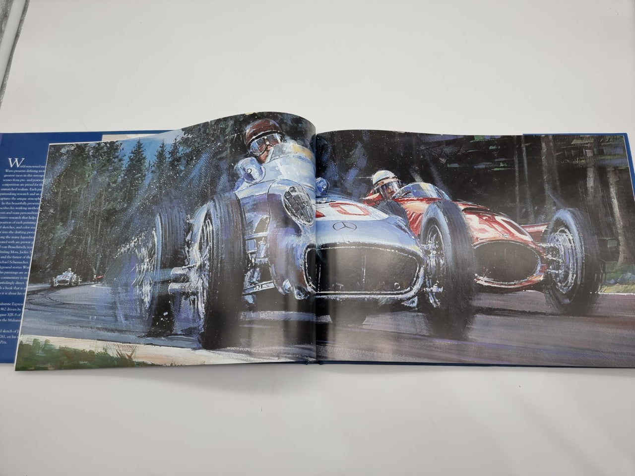 The Motor Racing Art of Nicholas Watts (Signed, 2000)