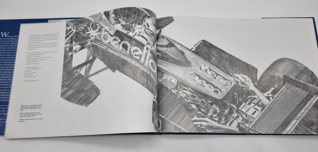 The Motor Racing Art of Nicholas Watts (Signed, 2000)