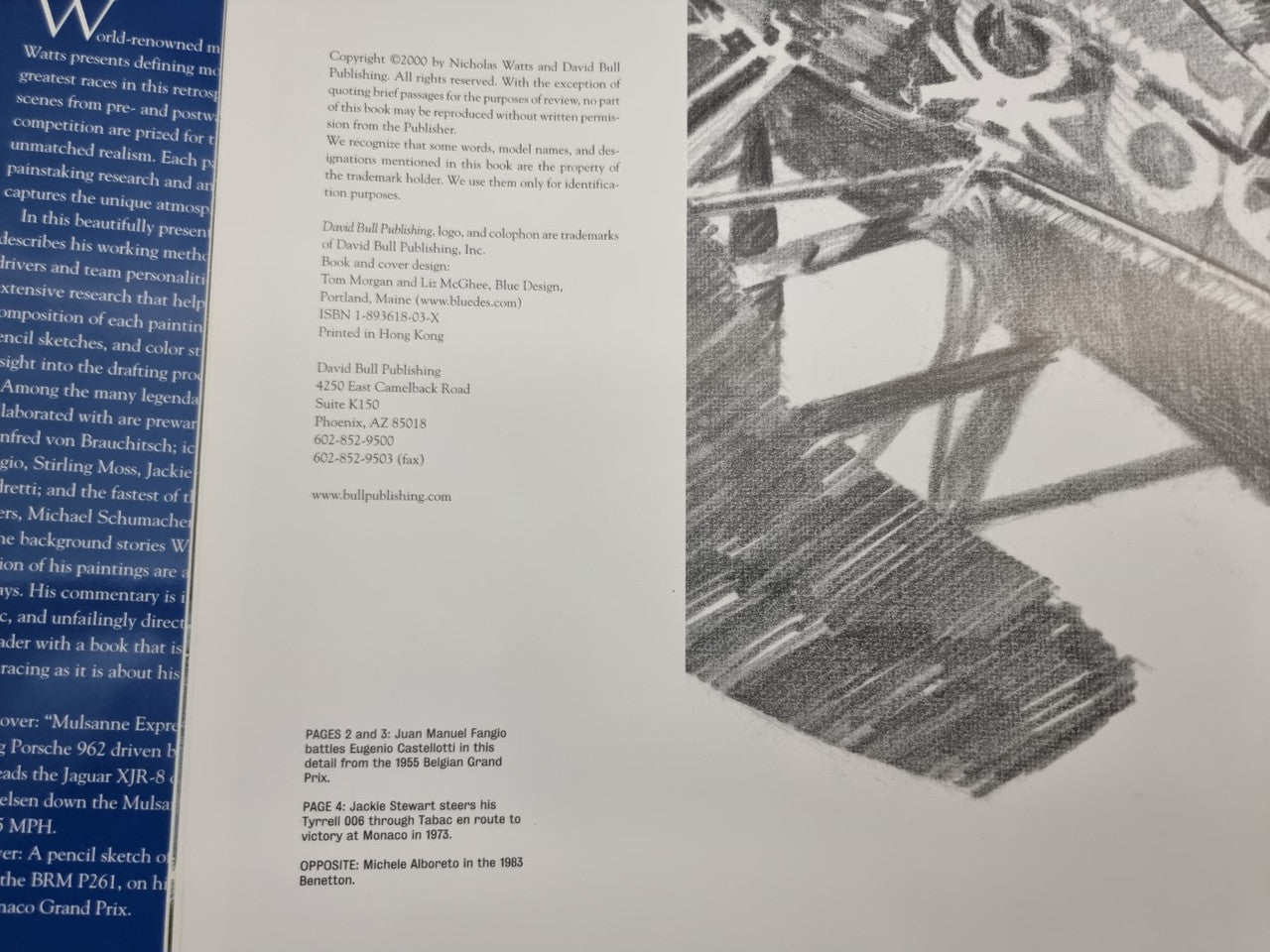 The Motor Racing Art of Nicholas Watts (Signed, 2000)