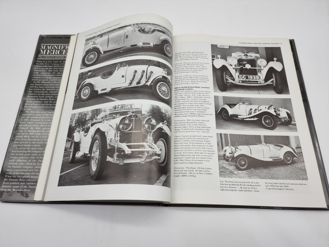 Magnificent Mercedes The Complete History Of The Marque (Graham Robson, 1983)