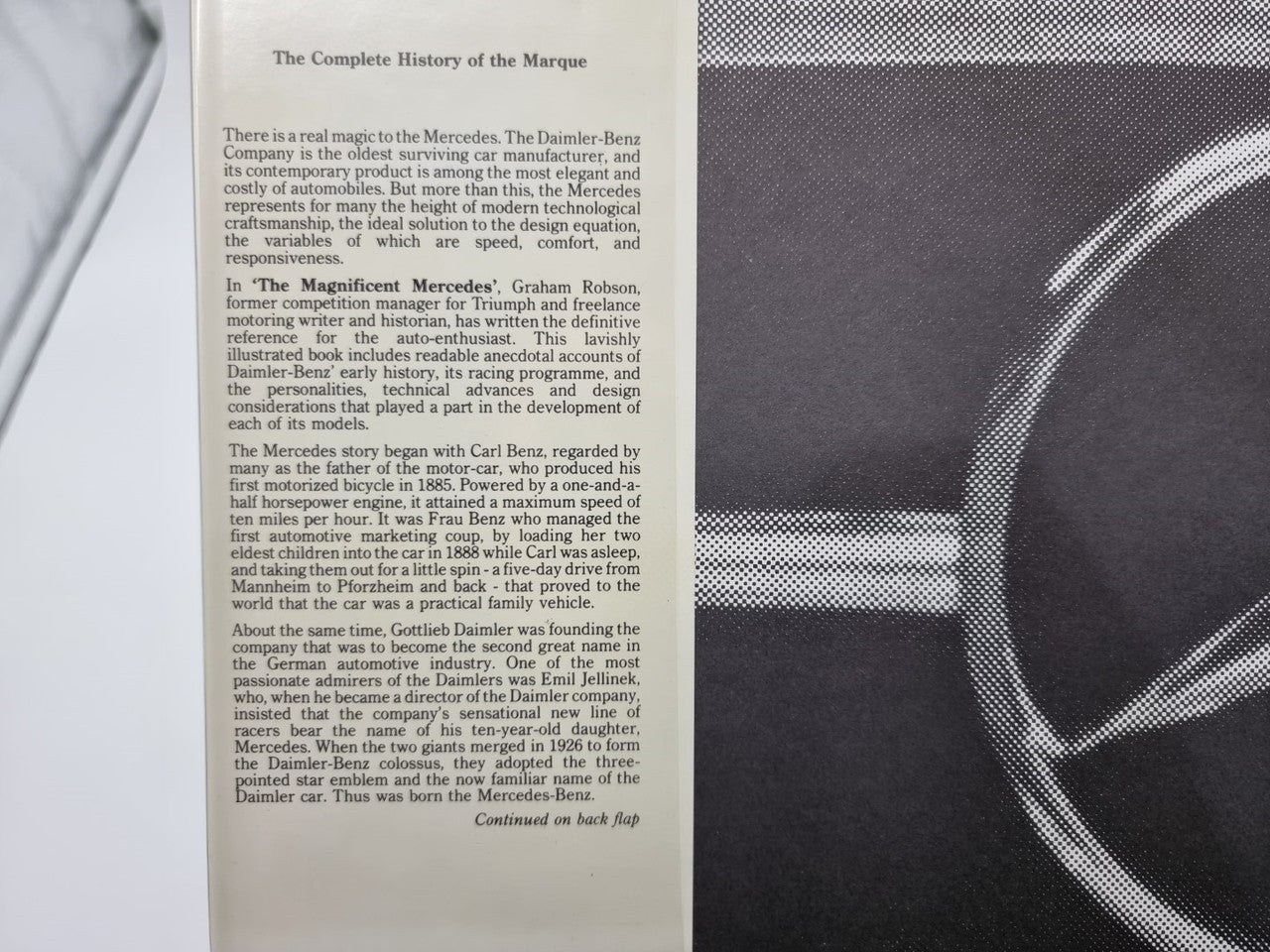 Magnificent Mercedes The Complete History Of The Marque (Graham Robson, 1988)
