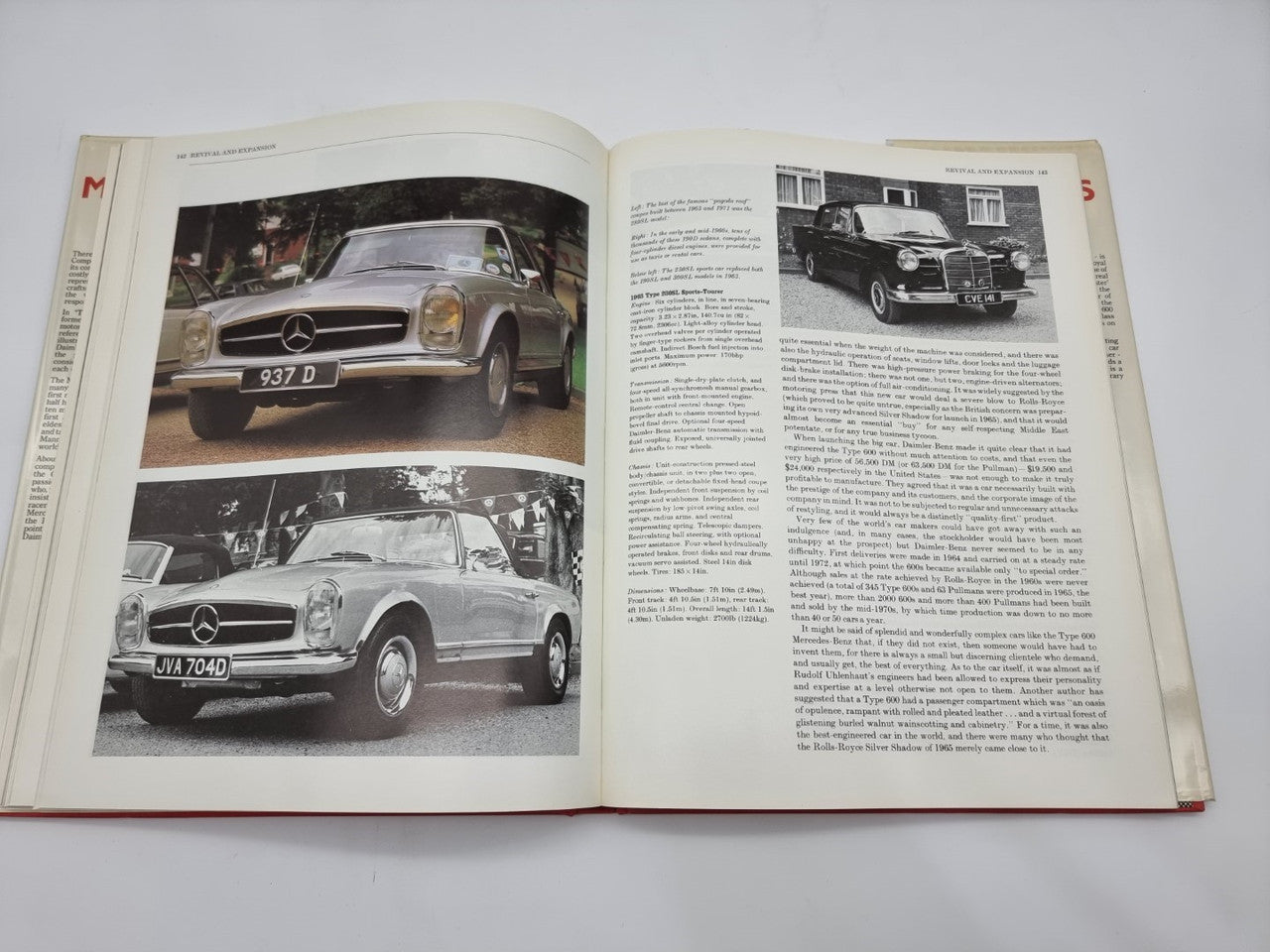 Magnificent Mercedes The Complete History Of The Marque (Graham Robson, 1988)