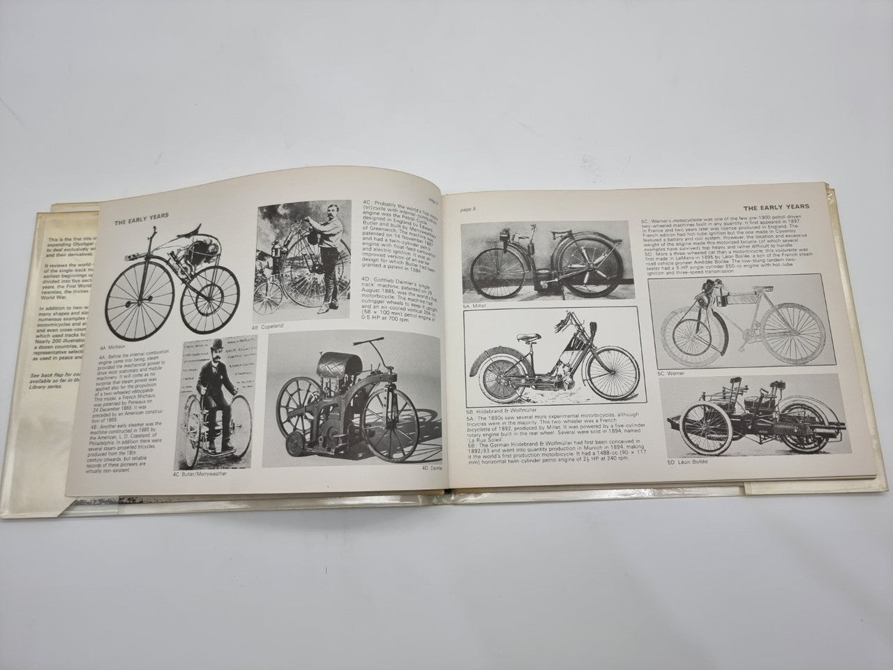 Motorcycles to 1945 Olyslager Auto Library (Bart H. Vanderveen, 1975)