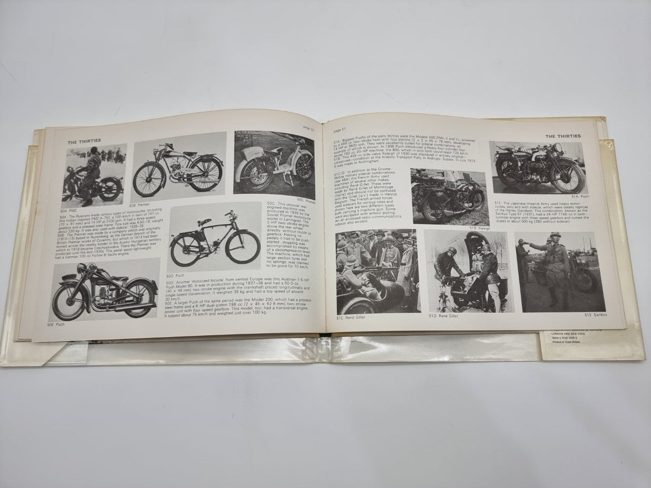 Motorcycles to 1945 Olyslager Auto Library (Bart H. Vanderveen, 1975)