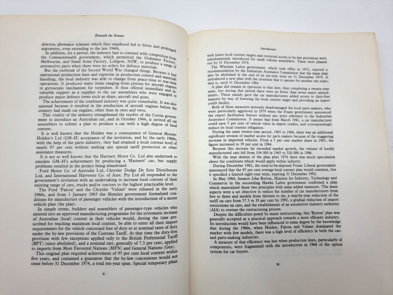 Beneath The Bonnet  A History Of Australian Automotive Parts Manufacturers since 1896 (J D Beruldsen, 1989)
