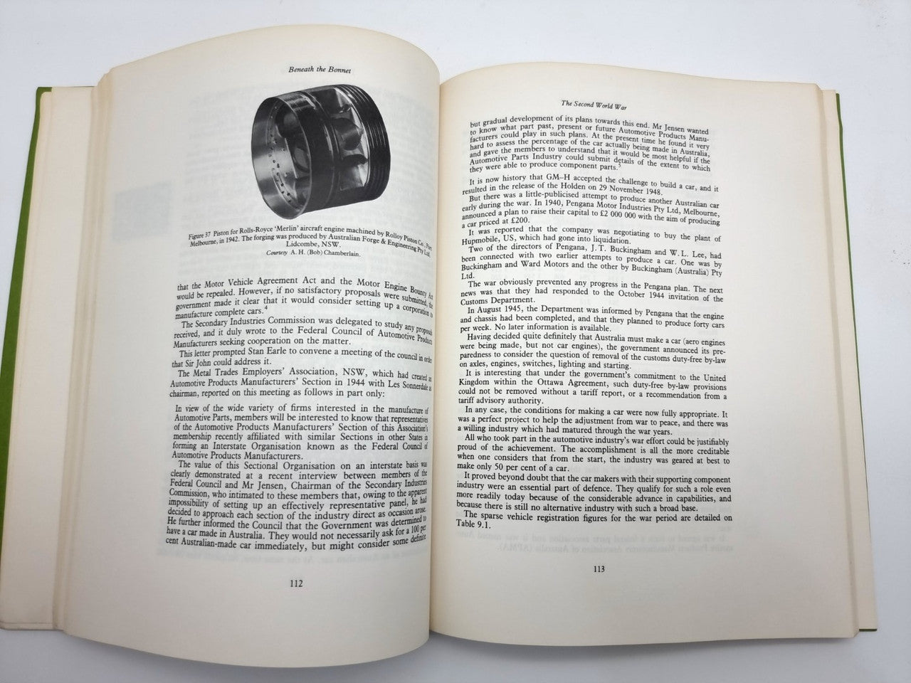 Beneath The Bonnet  A History Of Australian Automotive Parts Manufacturers since 1896 (J D Beruldsen, 1989)