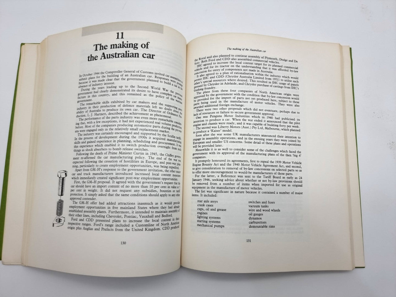 Beneath The Bonnet  A History Of Australian Automotive Parts Manufacturers since 1896 (J D Beruldsen, 1989)