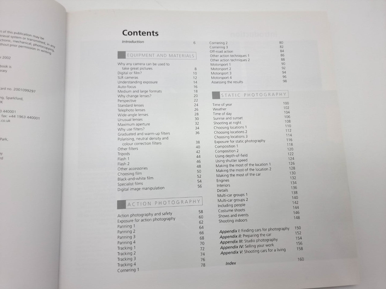 How to Photograph Cars - Enthusiast's Guide to Techniques & Equipment (Tony Baker, 2002)