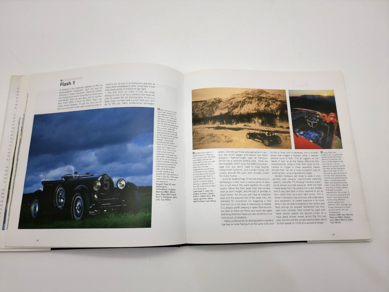 How to Photograph Cars - Enthusiast's Guide to Techniques & Equipment (Tony Baker, 2002)