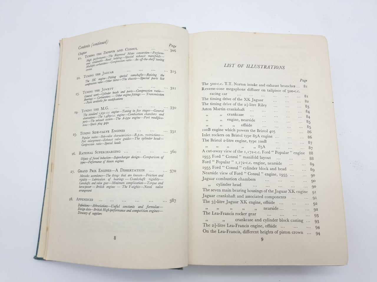 The Design and Tuning of Competition Engines