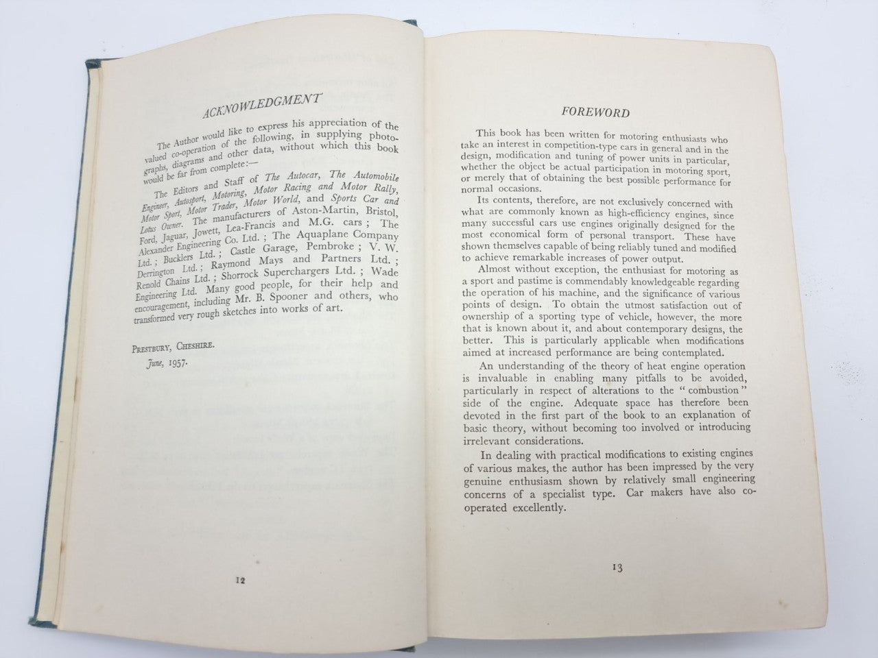 The Design and Tuning of Competition Engines