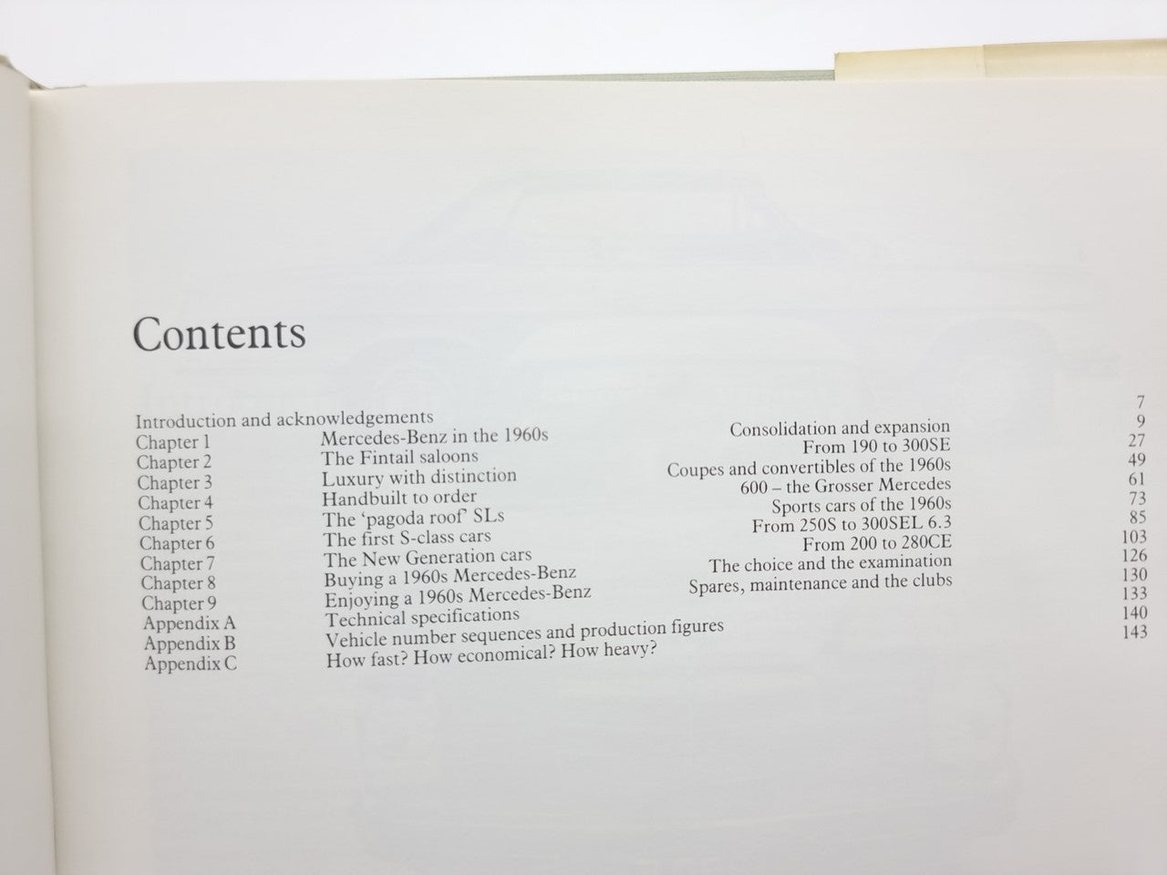 Mercedes-Benz since 1945 Vol. 2 The 1960s Collector's Guide (William Taylor, 1985)