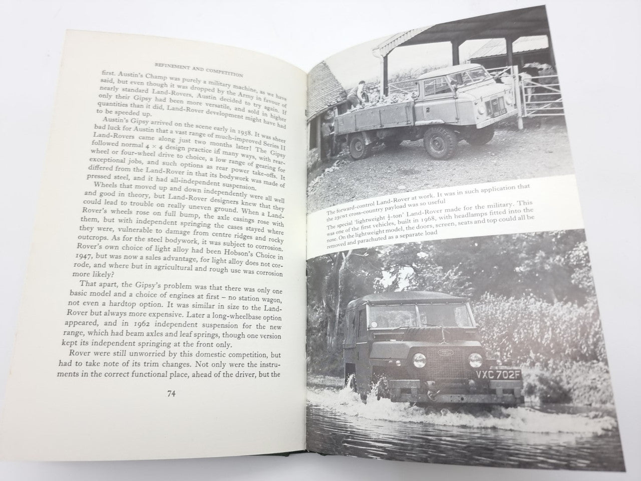 The Land Rover - Workhorse of the World (Graham Robson, 1977)